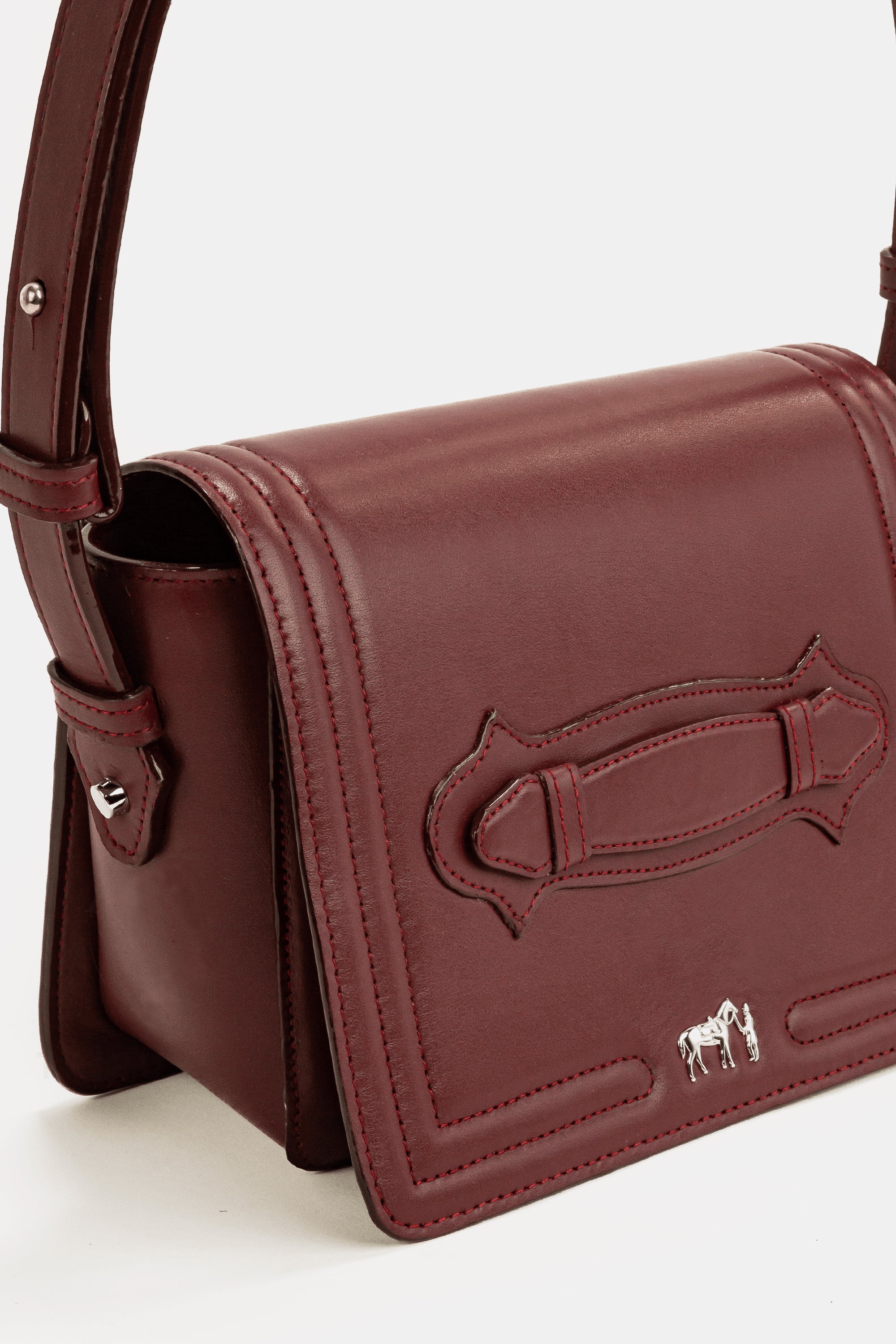 Crossbody VII - Burgundy